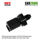 RIFE Liquid Temp Sensor 1/8" NPT DTM Connector 53-1000 (Coolant, Water, Oil, Trans Fluid, Fuel)
