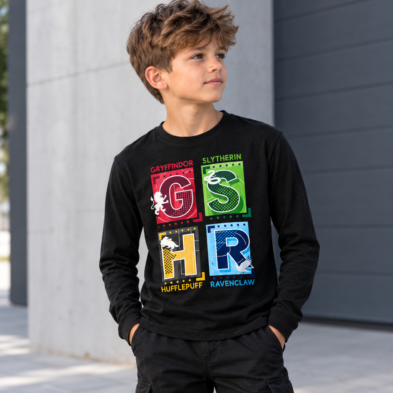 Harry Potter T-shirt Långärmad GSHR - 2