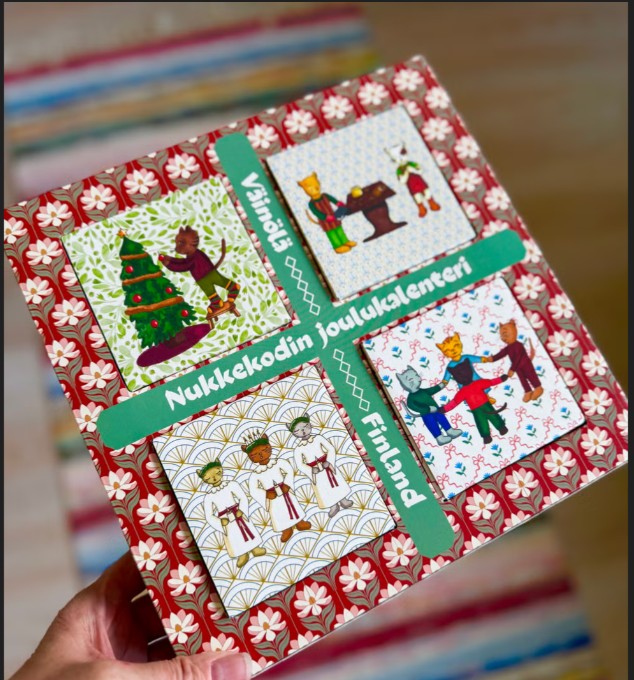 Adventskalender 2026 med presenter skala 1:12 - 