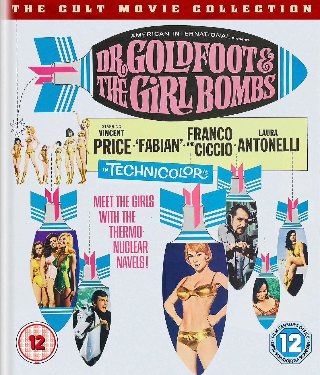 Dr. Goldfoot And The Girl Bombs (ej svensk text) (Blu-ray)