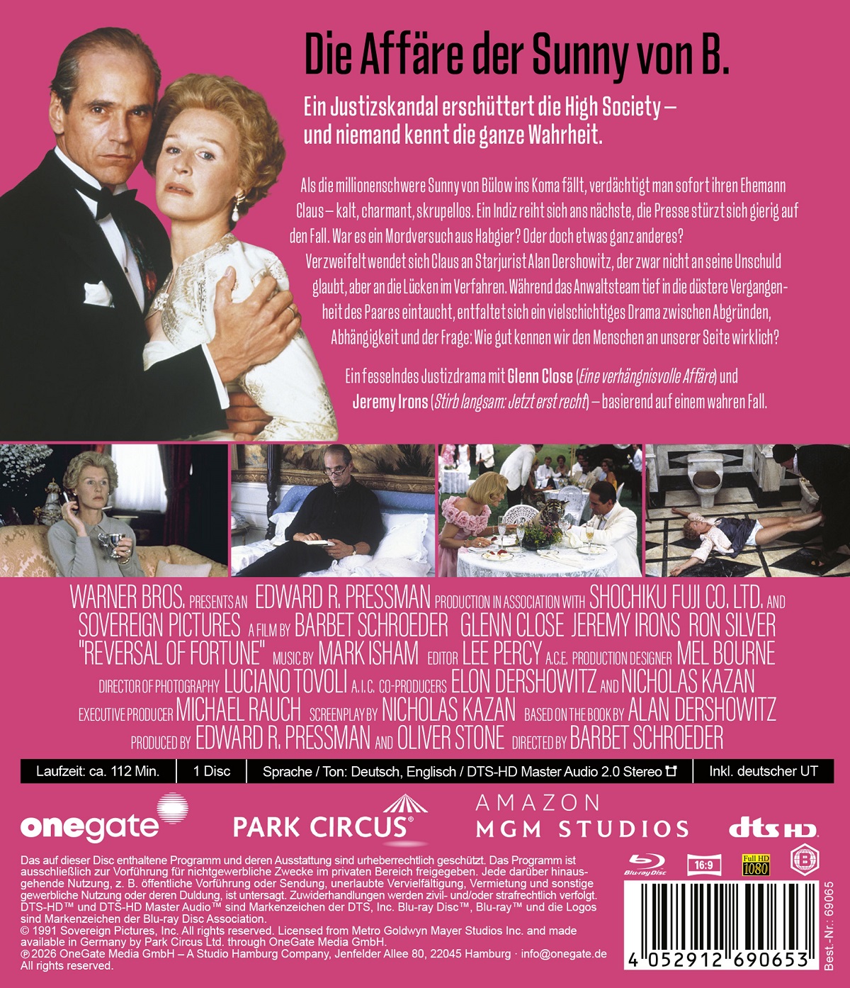 Reversal of Fortune (ej svensk text) (Blu-ray) - 2