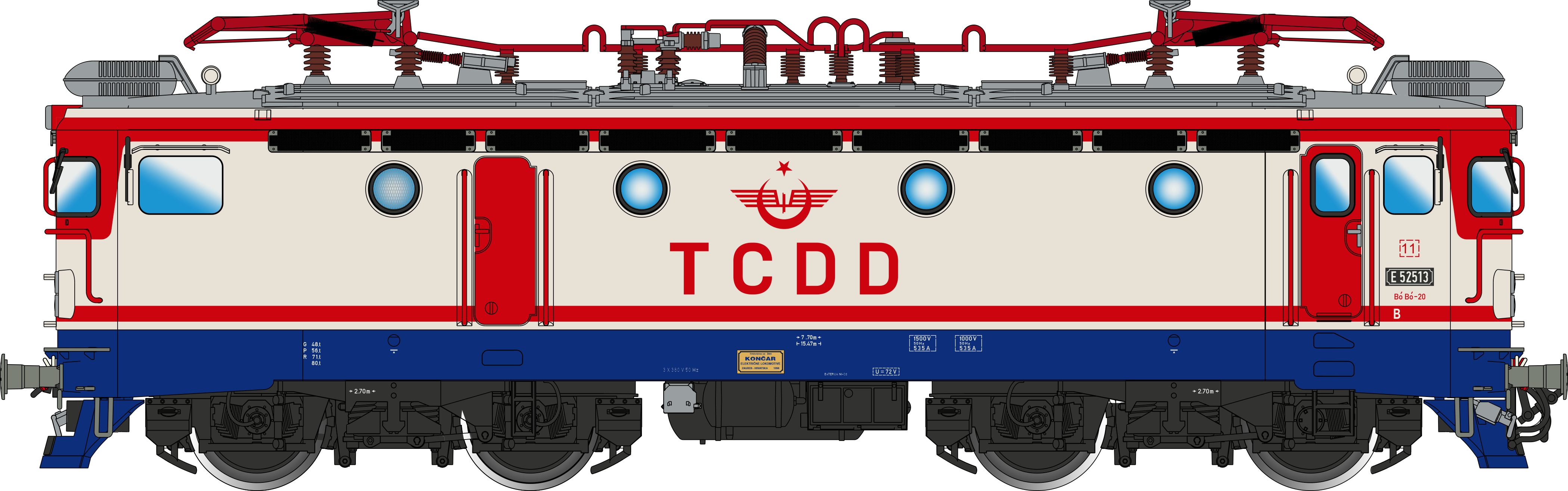 Ellok TCDD E52 typ 1141