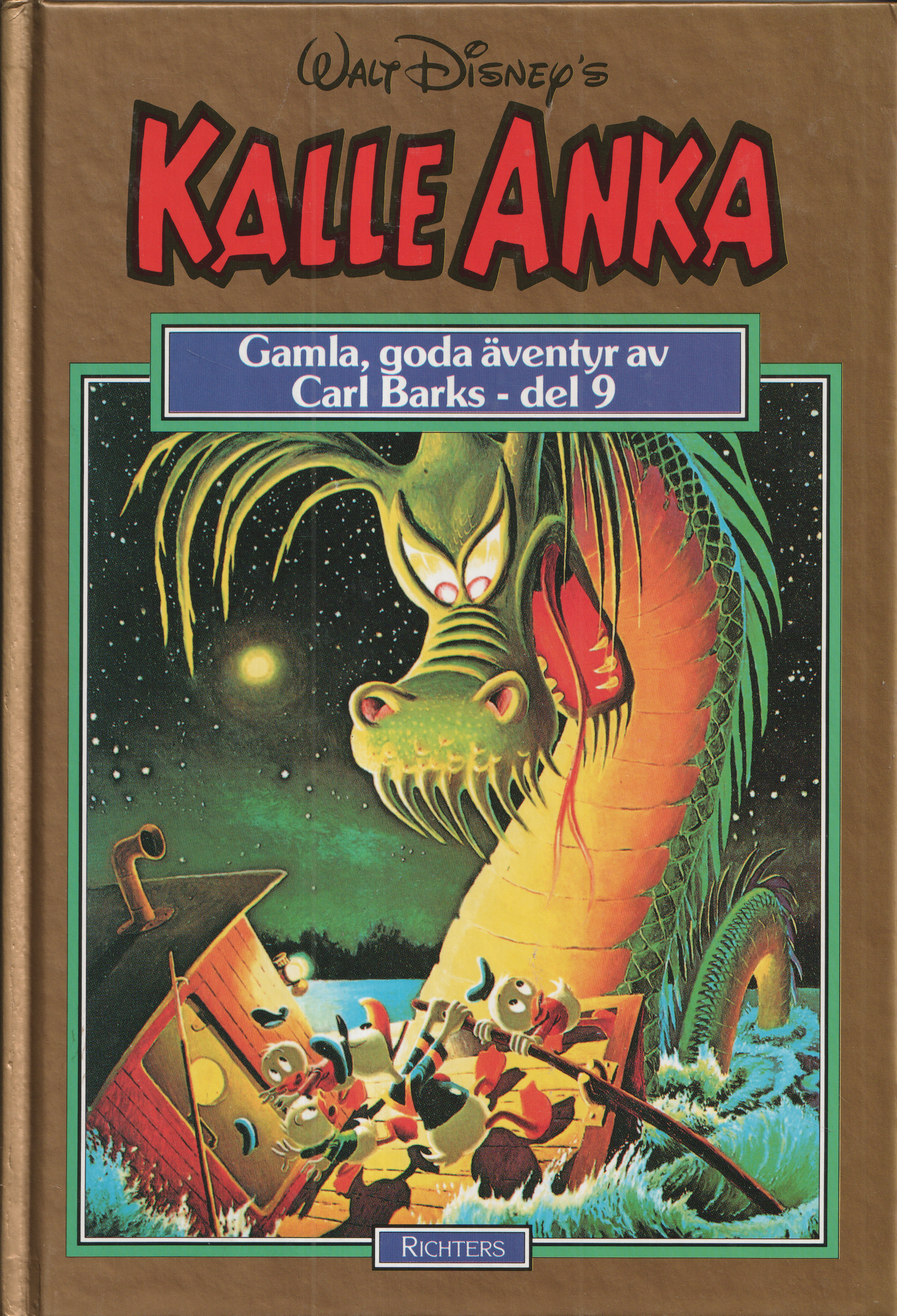 Kalle Anka Gamla goda äventyr med Carl Barks del 9, begagnad