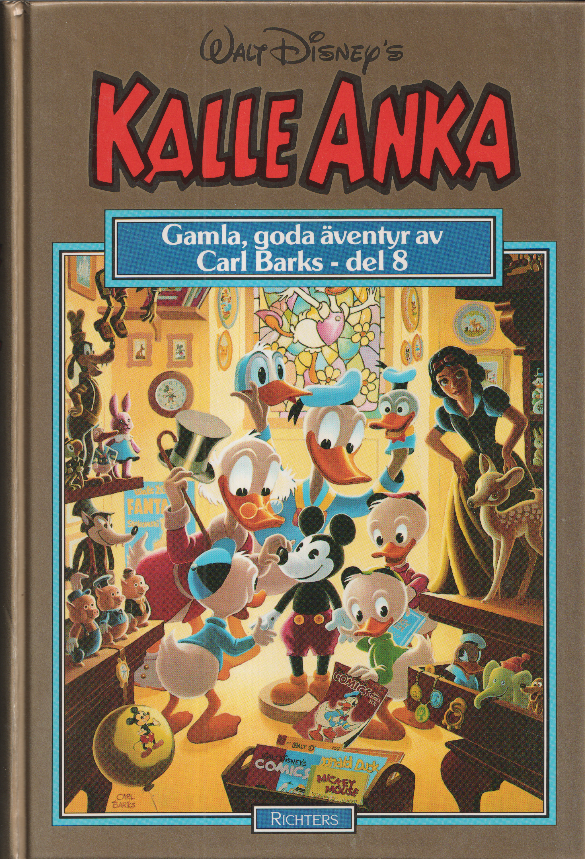 Kalle Anka Gamla goda äventyr med Carl Barks del 8, begagnad