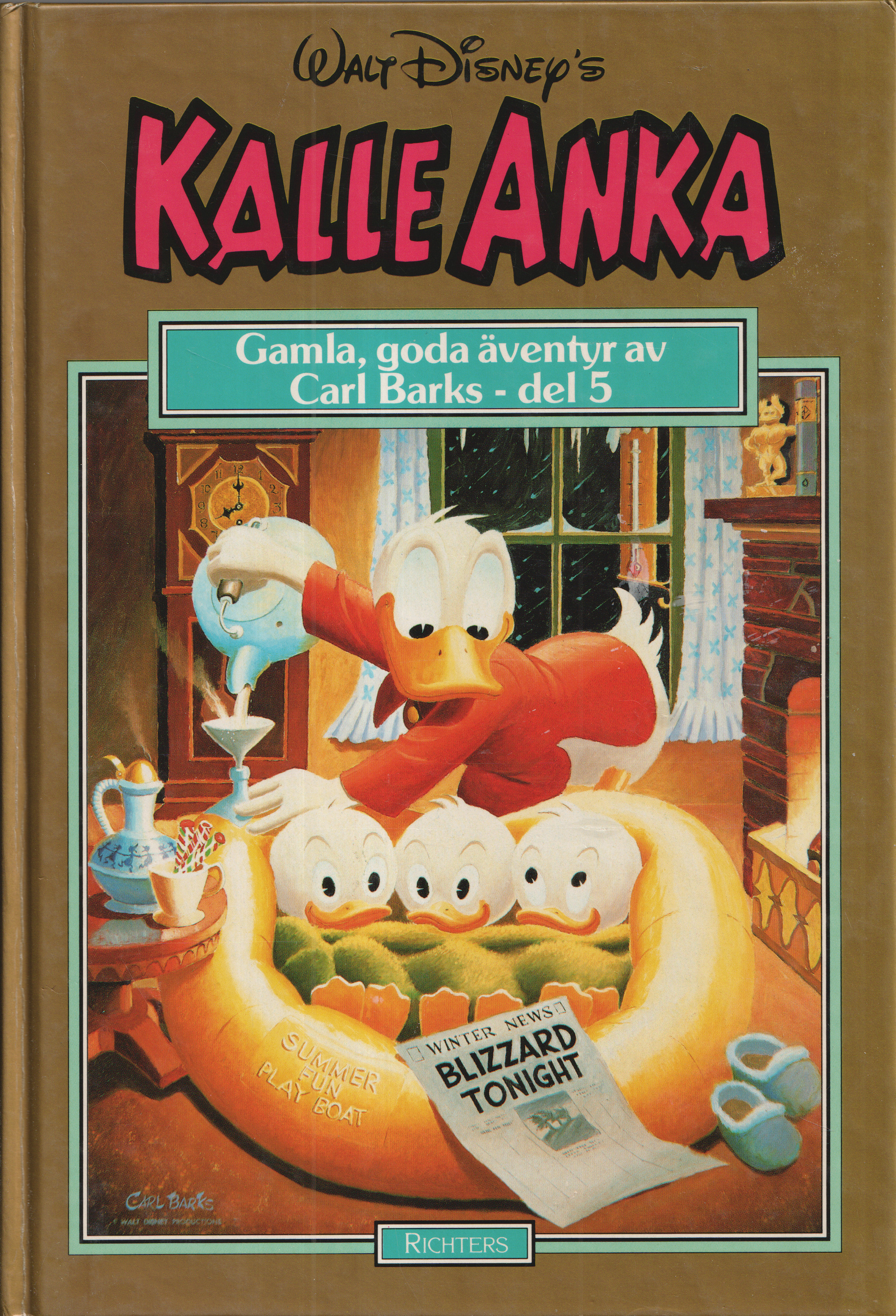 Kalle Anka Gamla goda äventyr med Carl Barks del 5, begagnad