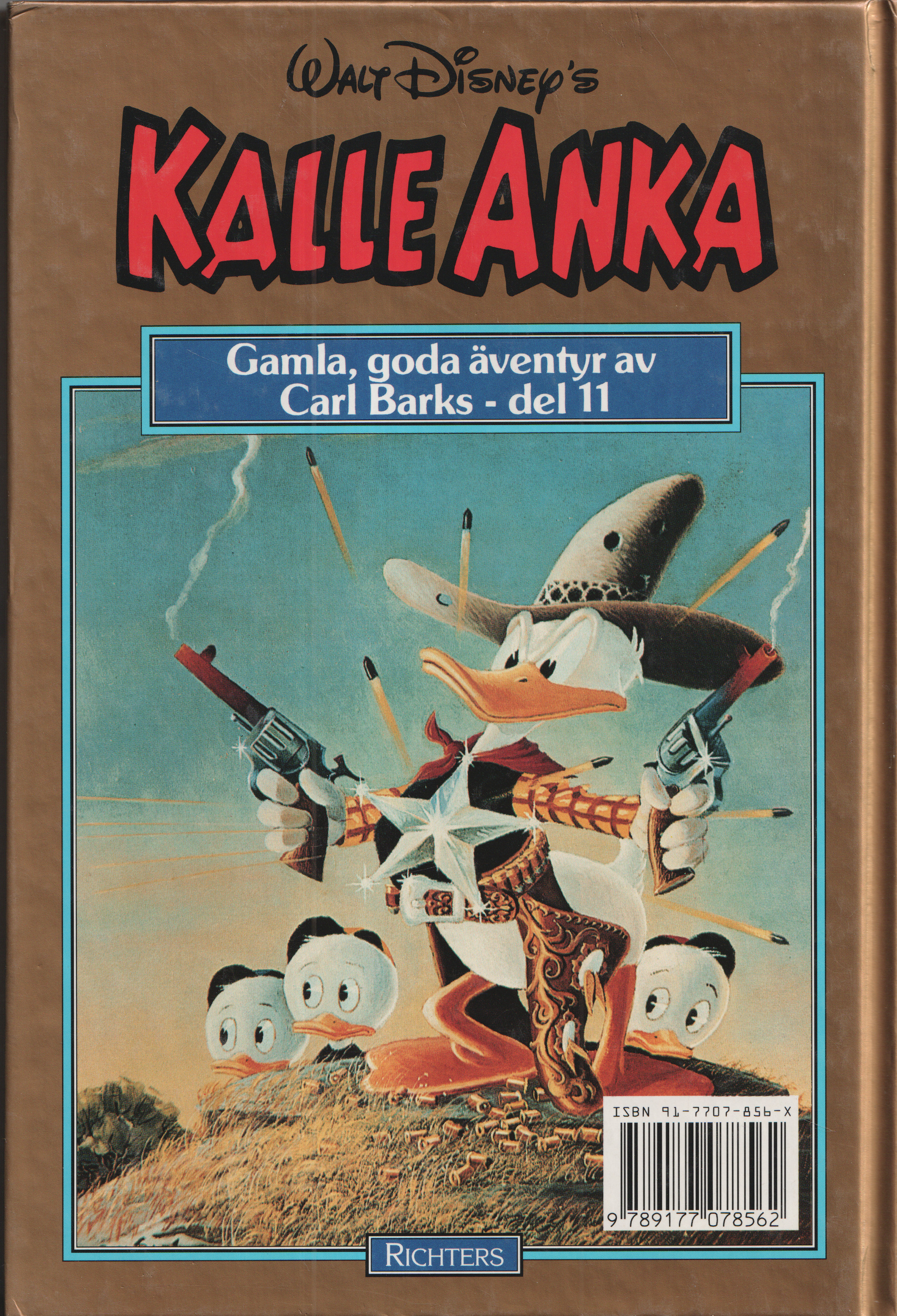 Kalle Anka Gamla goda äventyr med Carl Barks del 11, begagnad - 2