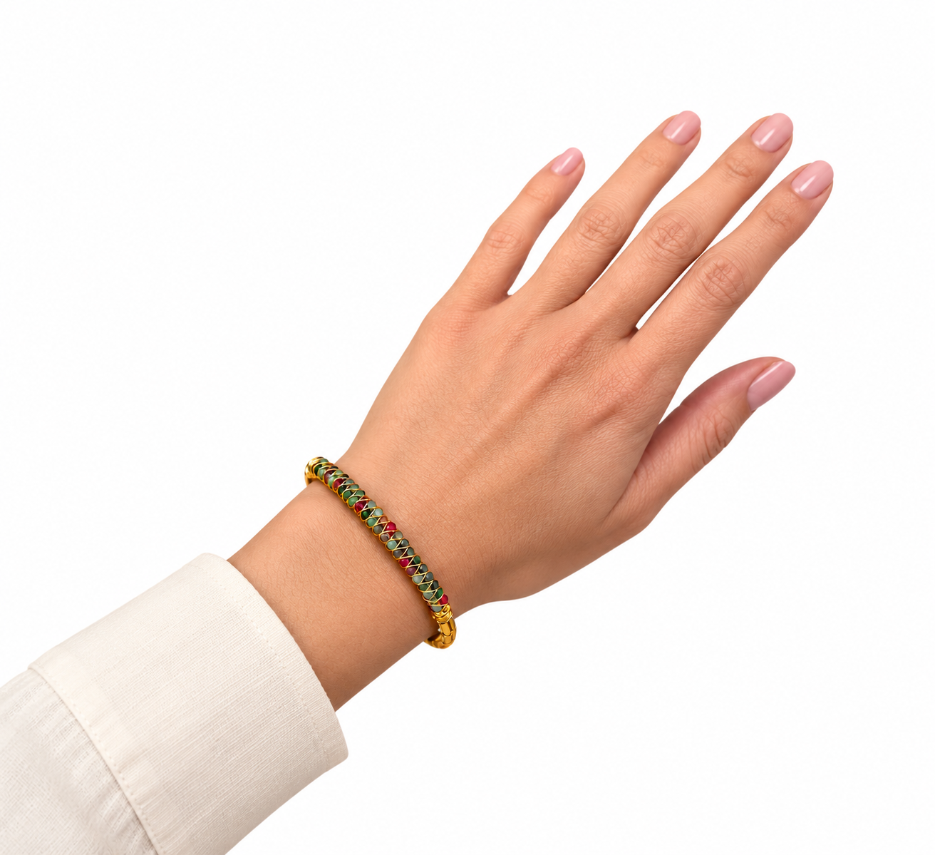 Lyre Large Bangle Armband
