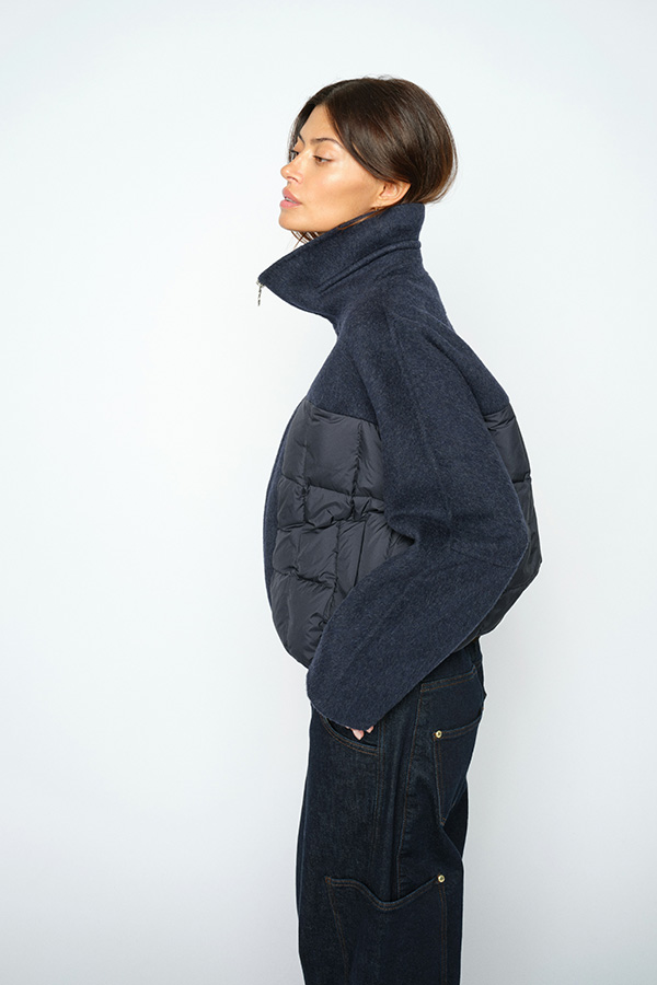 Mos Mosh - MMHarriet Louisa Jacket Salute Navy - 5