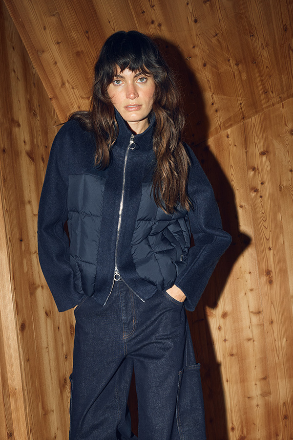 Mos Mosh - MMHarriet Louisa Jacket Salute Navy