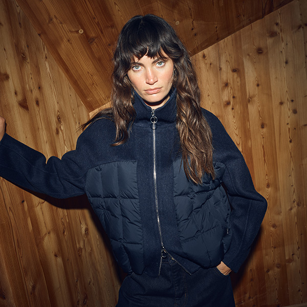 Mos Mosh - MMHarriet Louisa Jacket Salute Navy - 3