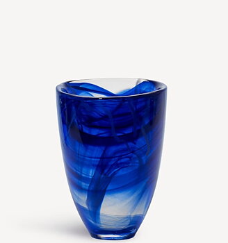 Contrast Vase Blue Blue
