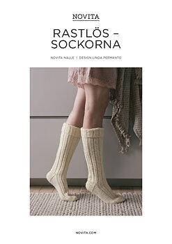 Rastlös - sockorna Novita Nalle - Mönster 0 SEK