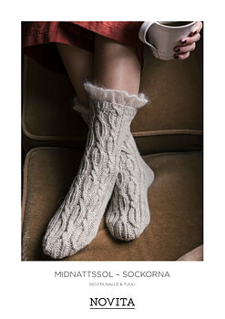 Midnattssol - sockorna Novita Nalle - Mönster 0 SEK