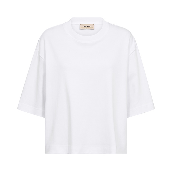 Mos Mosh - MMNatalie O-SS Boxy Tee White - 5