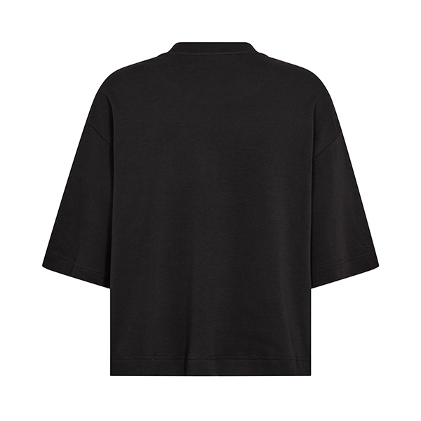 Mos Mosh - MMNatalie O-SS Boxy Tee Black - 4