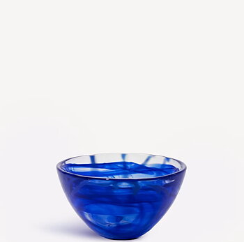 Contrast Bowl Blue Blue Small 