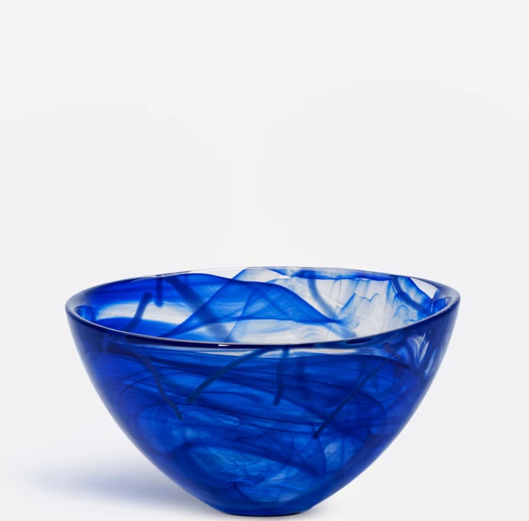 Contrast Bowl Blue Blue Medium