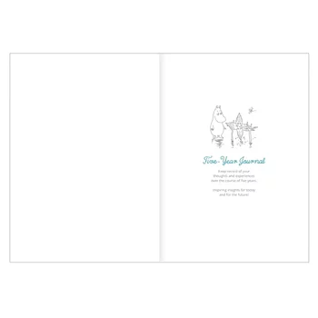 Mumin 5 Års Kalender One Line a Day