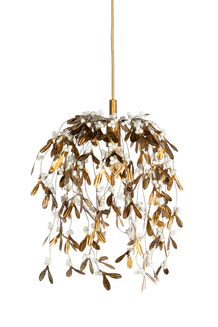 Mistel Antikguld tak/ fönsterlampa H40