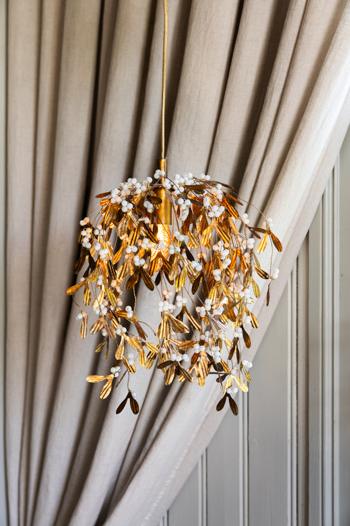 Mistel Antikguld tak/ fönsterlampa H40 - 2