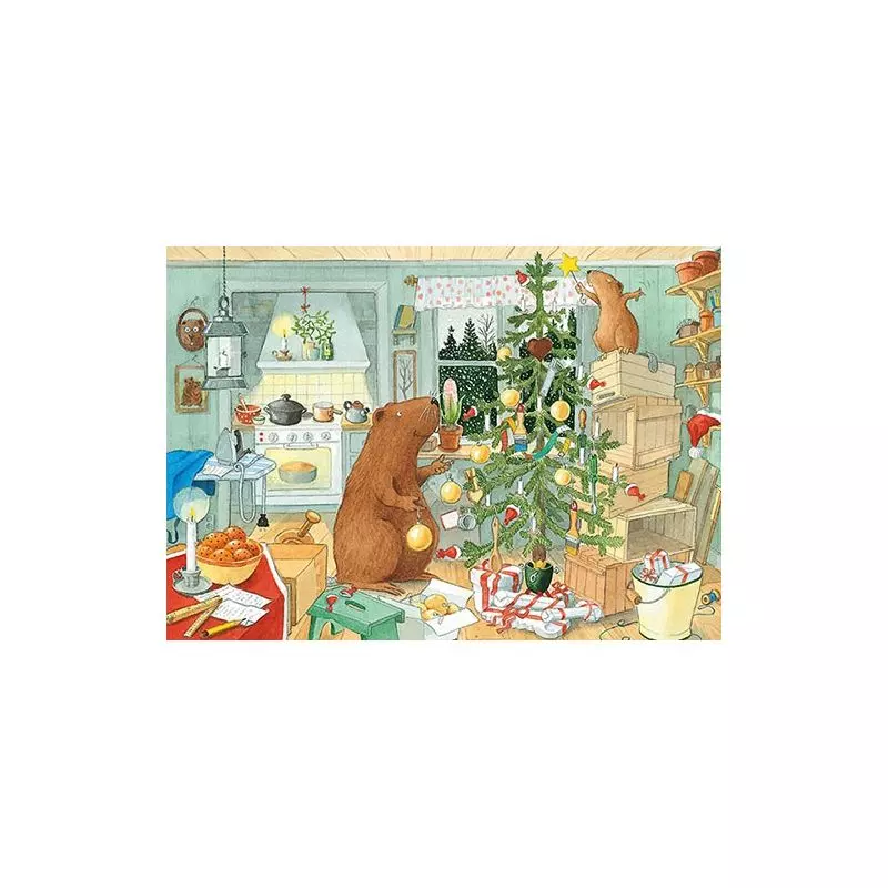 Postcard Castor's Christmas