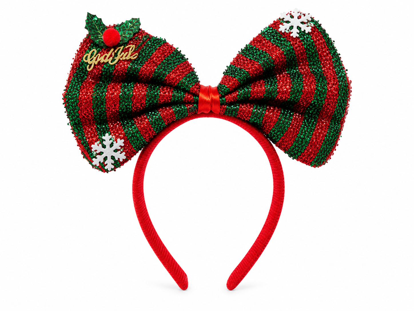 Diadem / Julrosett / Randig Rödgrön