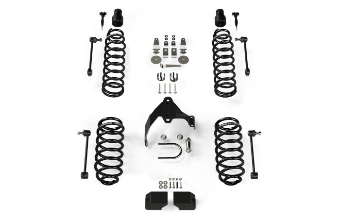 Teraflex 3" Coil Spring Lift Kit - Jeep JK 2 Door