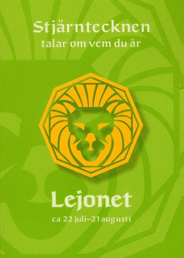 Stjärntecknen talar om vem du är: Lejonet