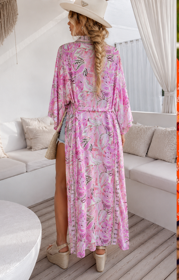 Boho Kimono Rosa