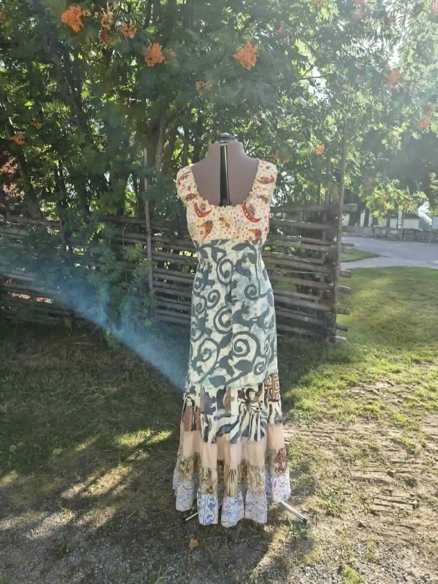 Crissy lång klänning nr 5 - 3