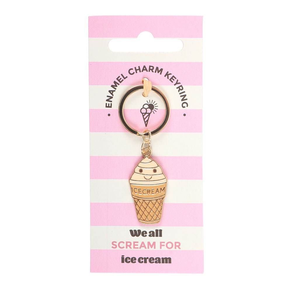Ice Cream Cone - Nyckelring - 2