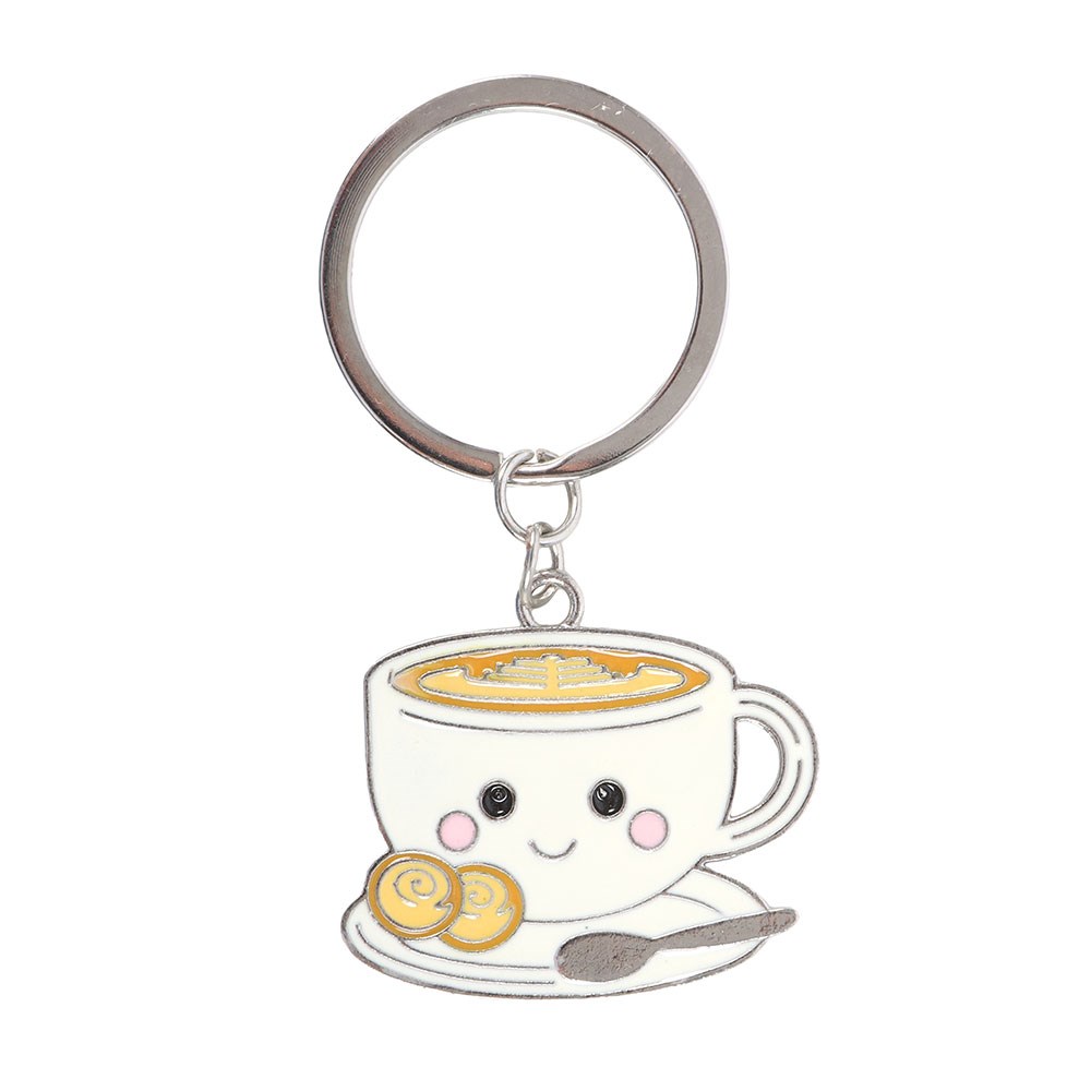 Kawaii Kafe Latte - Nyckelring - 3