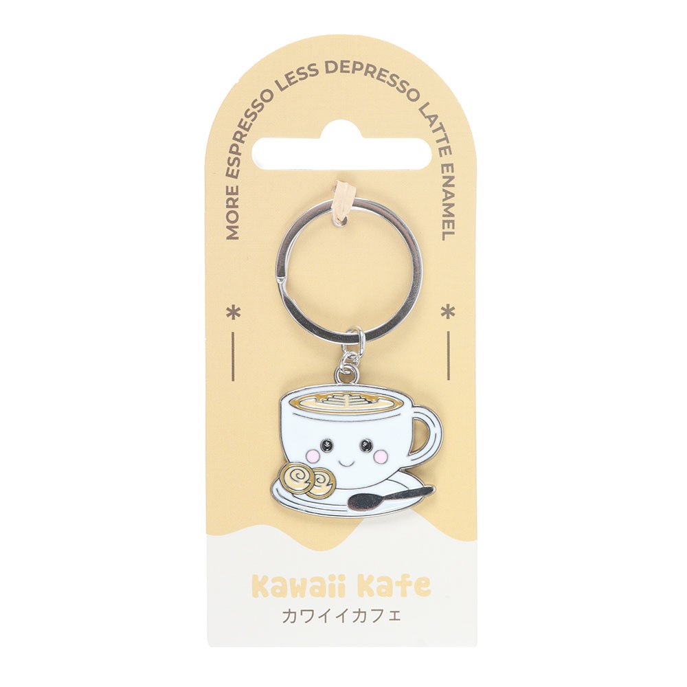 Kawaii Kafe Latte - Nyckelring - 2