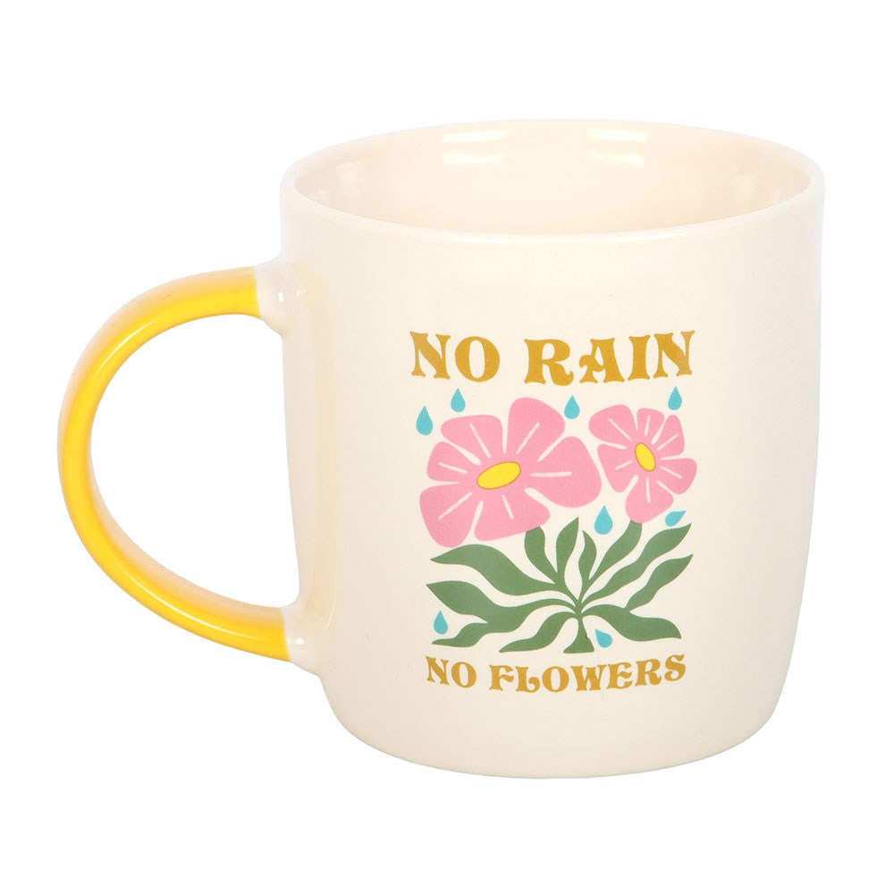 No Rain, No Flowers - mugg - 2