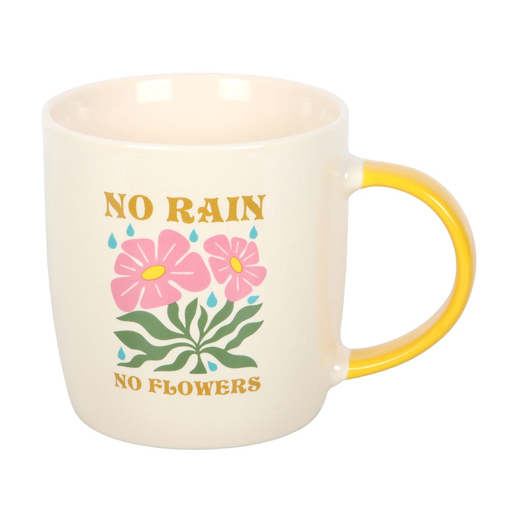 No Rain, No Flowers - mugg - 3