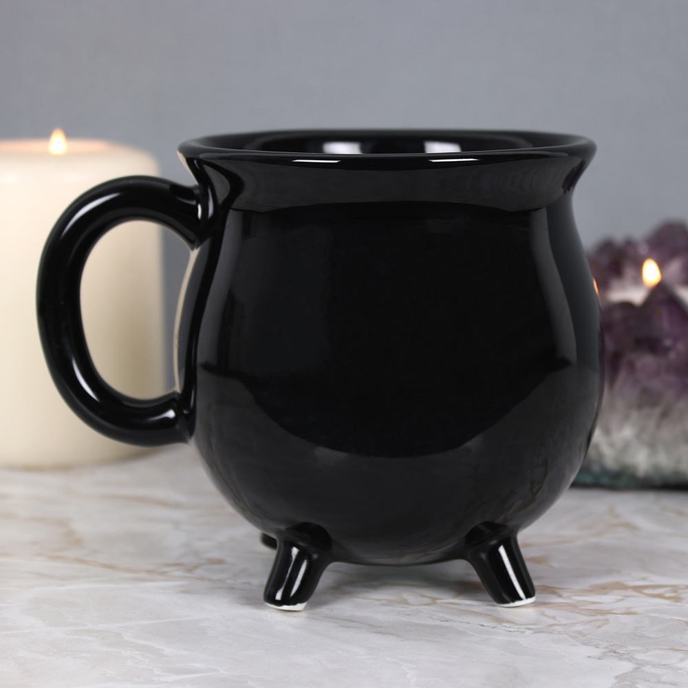 Svart kittel - mugg