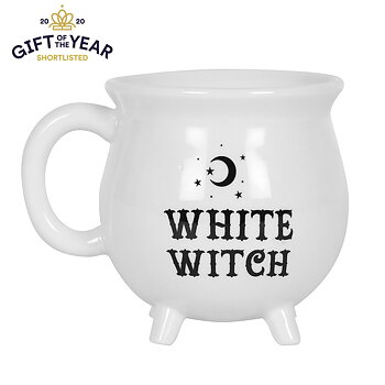 White Witch - Vit kittel - mugg
