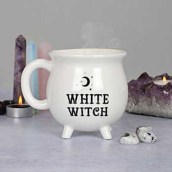 White Witch - Vit kittel - mugg