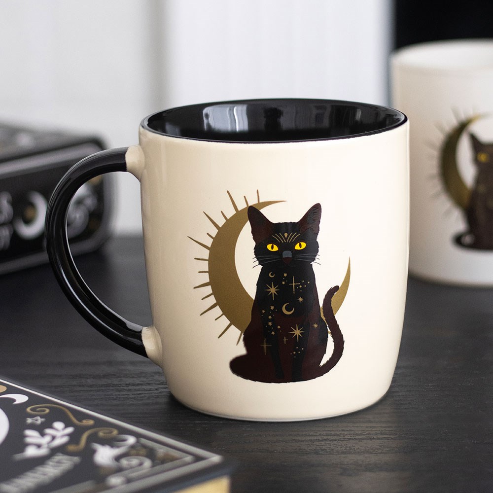 Magick black cat - Mugg