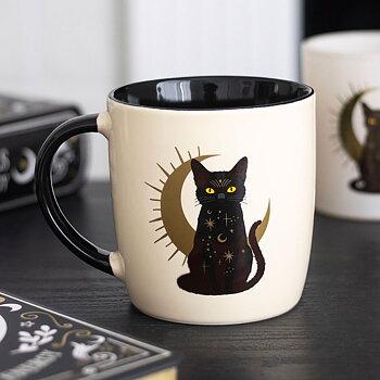 Magick black cat - Mugg