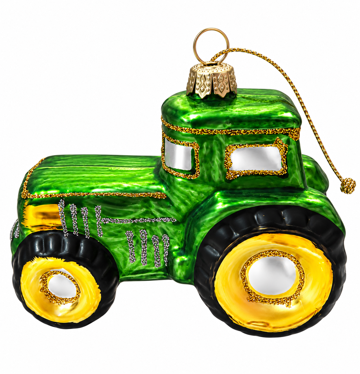 Julgranshänge / Traktor / Grön