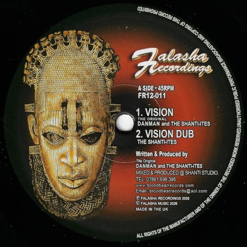 Danman And The Shanti-Ites – Vision