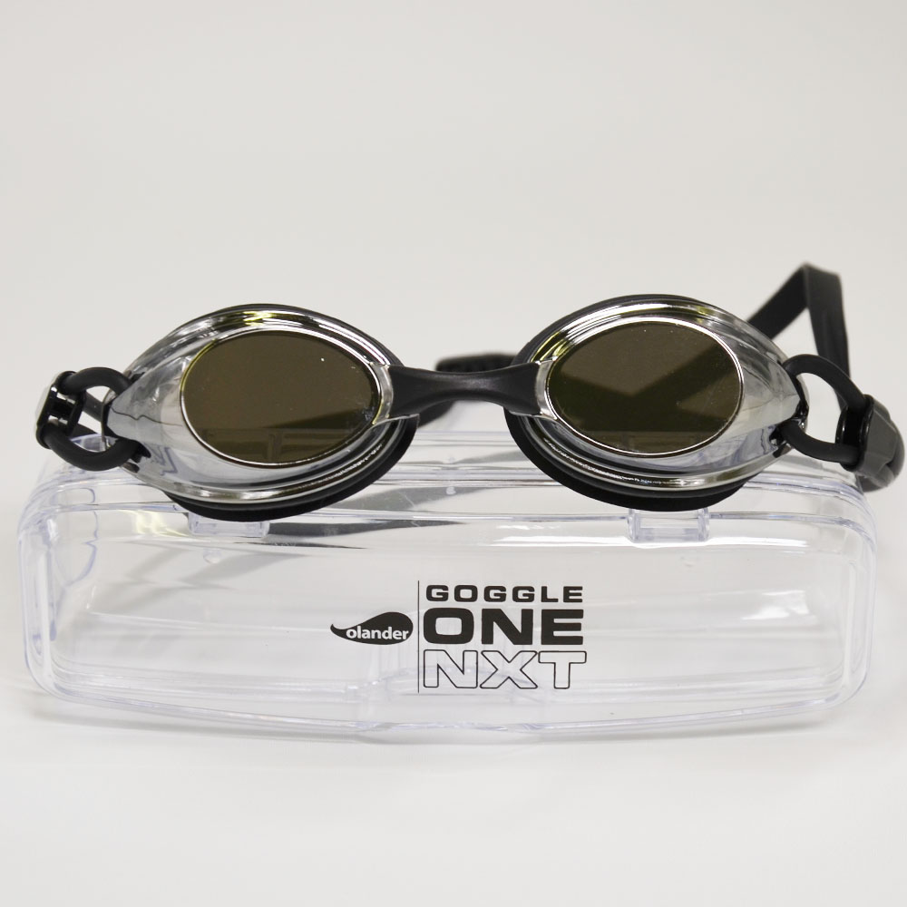 Olander Goggle One NXT  - black silver mirror - 3