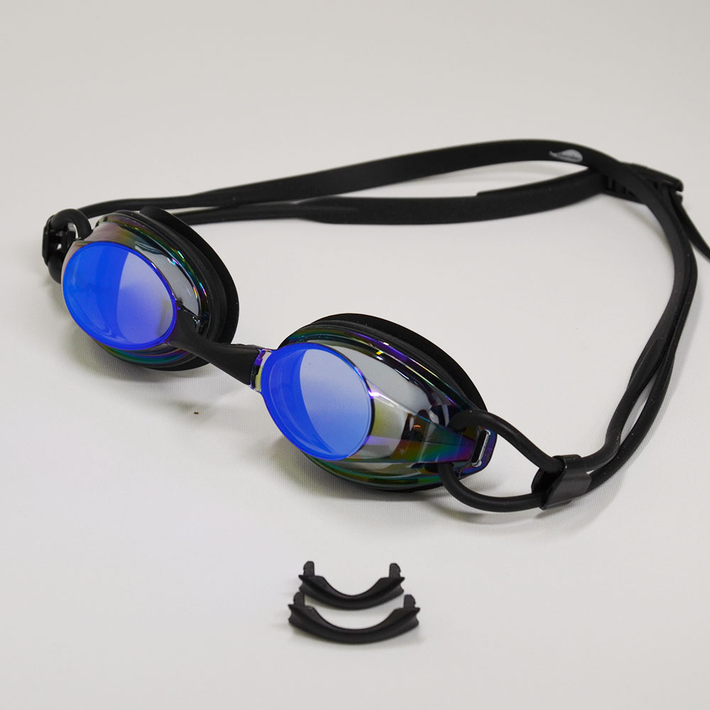 Olander Goggle One NXT  - black blue mirror - 4