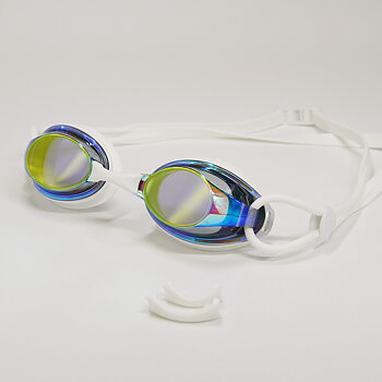 Olander Goggle One NXT  - white gold mirror