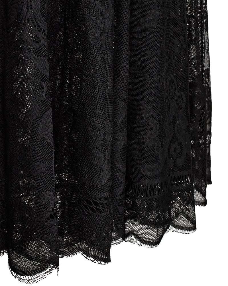 Round skirt - black - 3