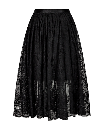 Round skirt - black