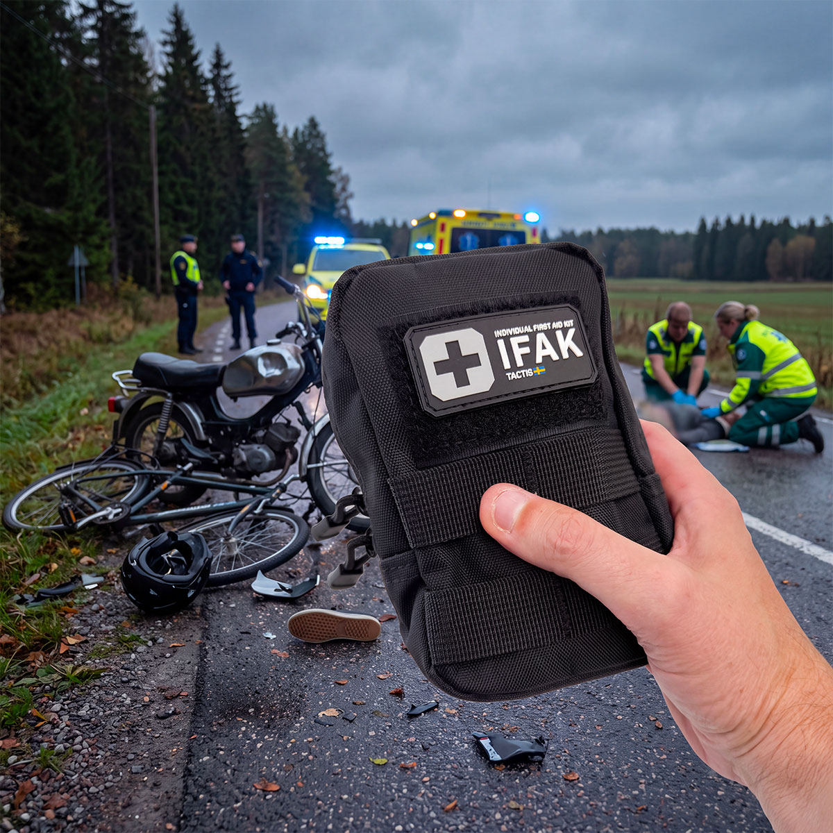 Sjukvårdsväska IFAK Compact, Tactig - 3