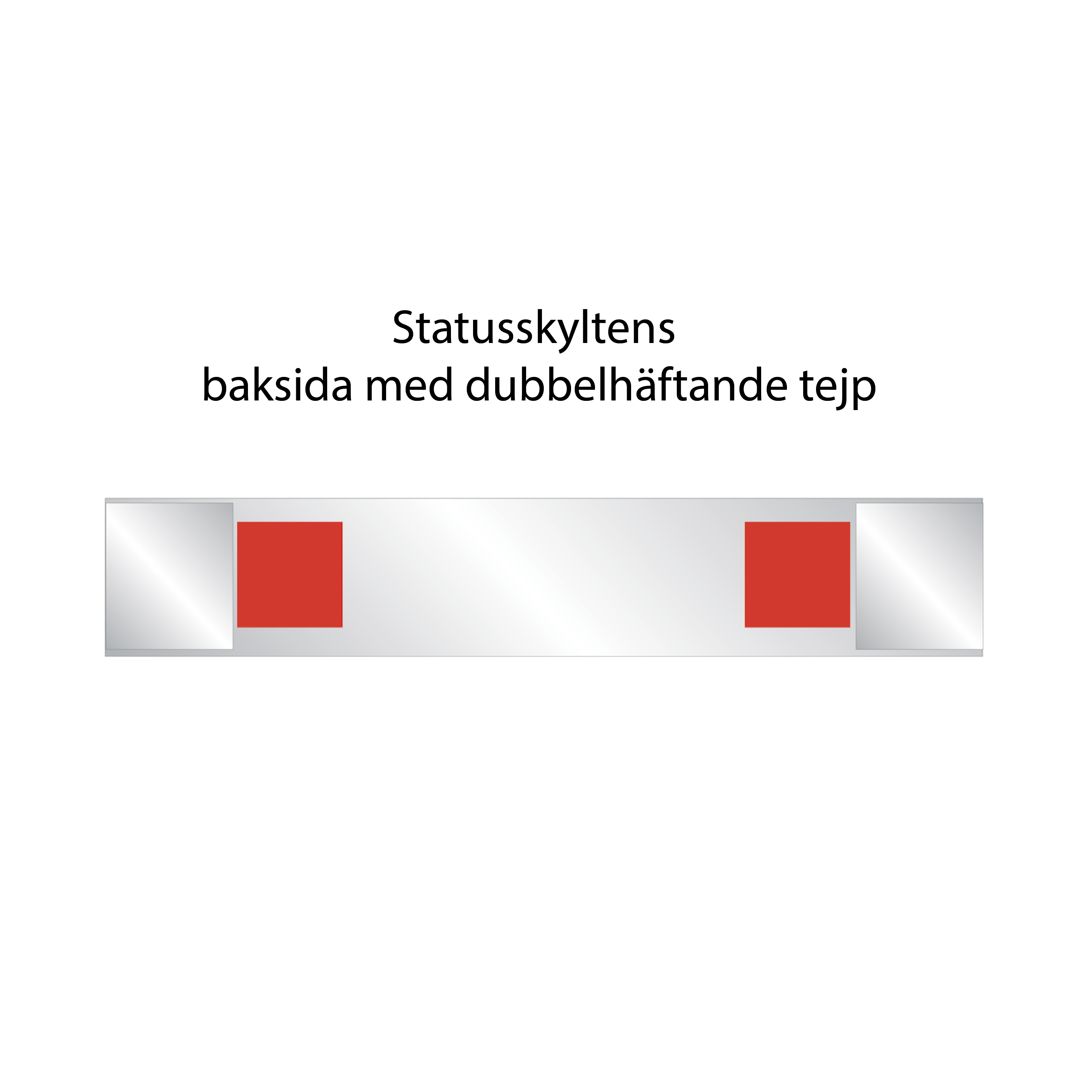 Statusskylt - Free-Occupied | grön/röd-Aluminium - 3