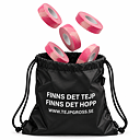 TILLFÄLLIGT BESÖK Rosa Camo 5-Pack Klubbtejp i vår snygga Tejp-Påse. 